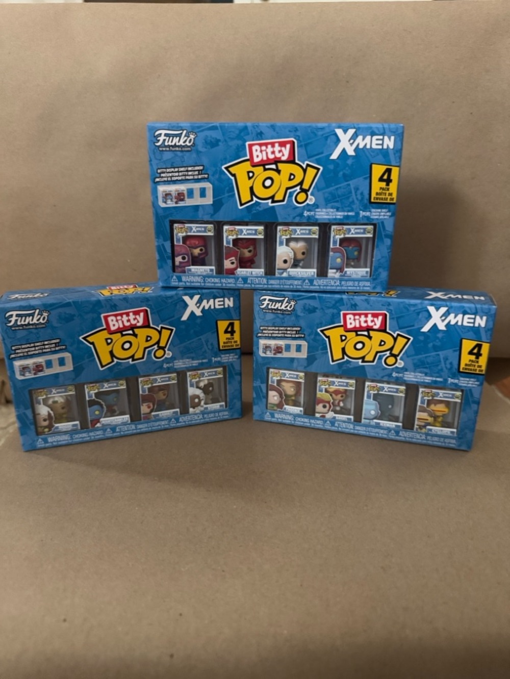 Funko Bitty Pop! X-Men 3-Pack